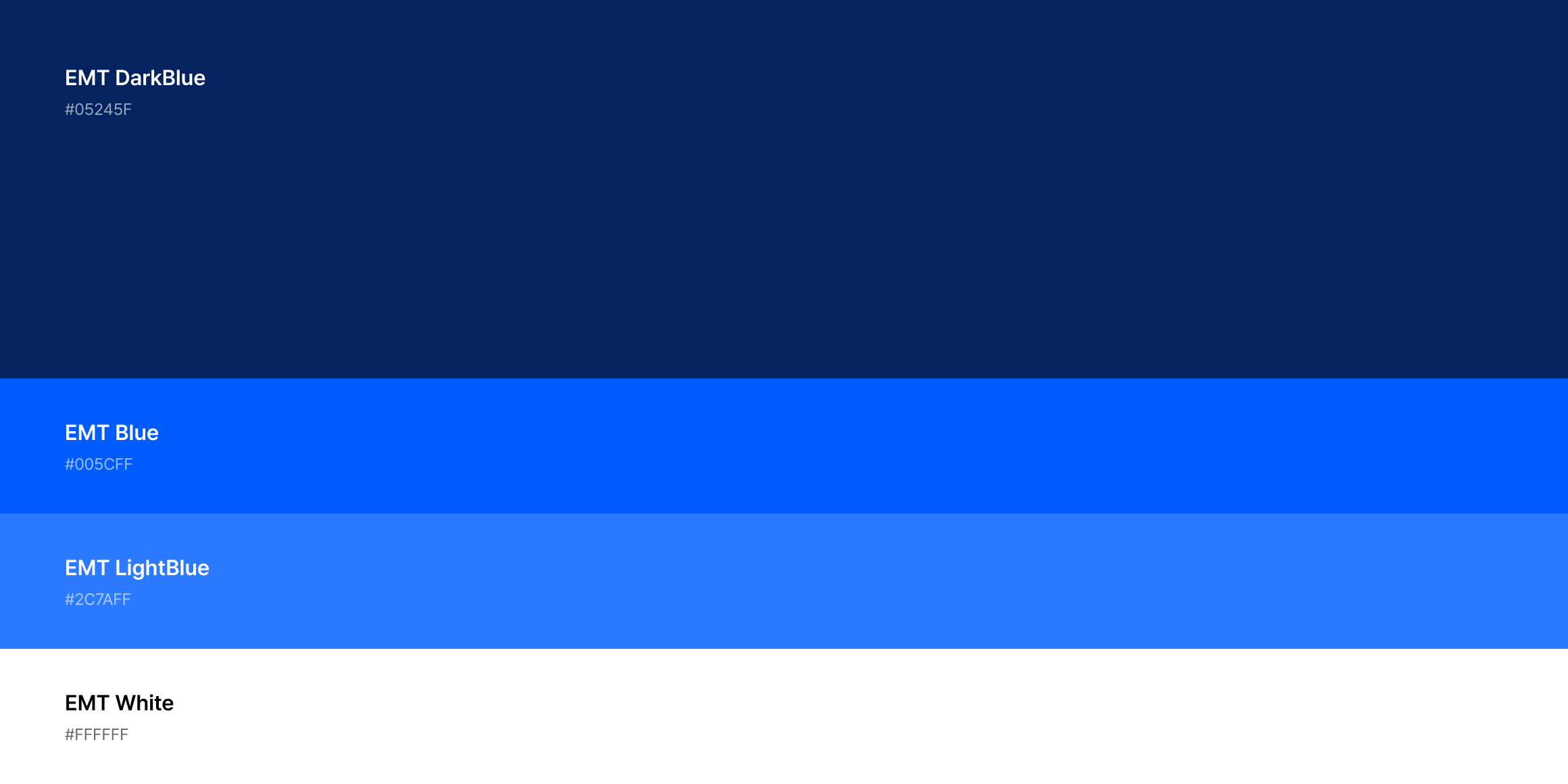 EMTOMEGA Black Box Design System
